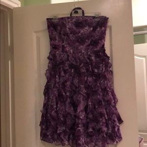 White House Black Market Strapless Cocktail Dress